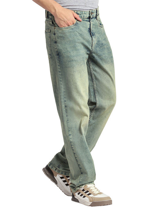 Men Original Relexed Fit Mid-Rise Clean Look Stretchable Jeans